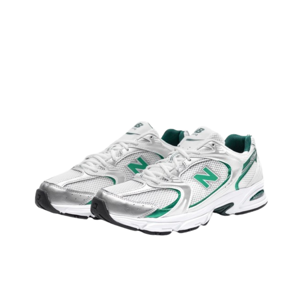 New Balance 530 White Nightwatch Green