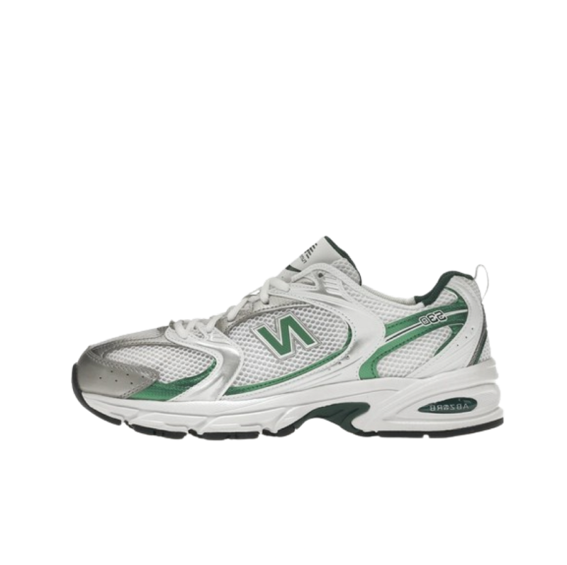 New Balance 530 White Nightwatch Green