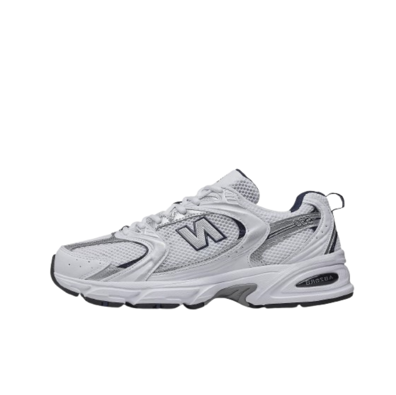 New Balance 530 White Silver Navy